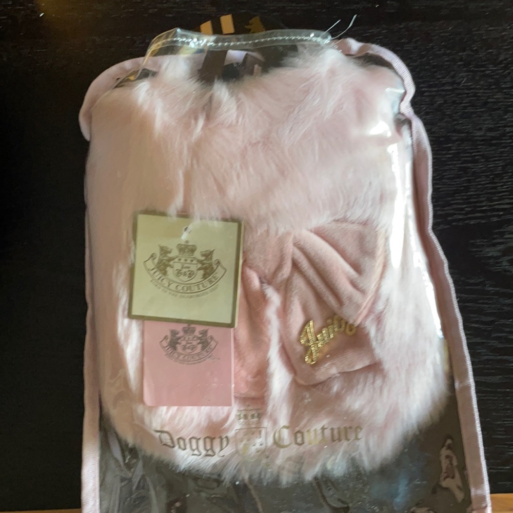 XS Juicy Couture fur coat